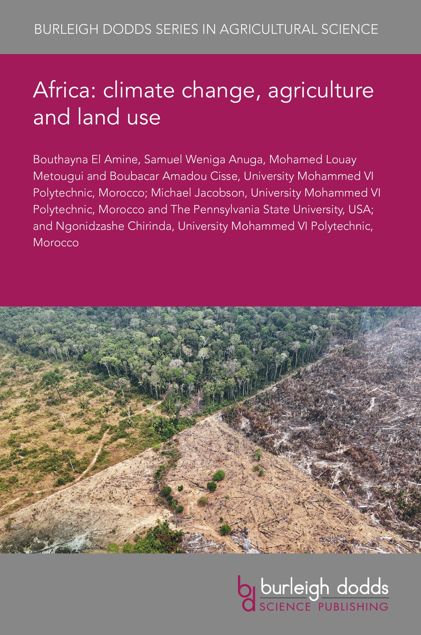 Cover image for Africa: climate change, agriculture and land use ISBN